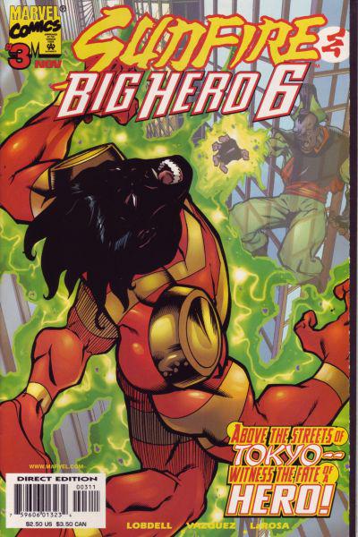 Sunfire & Big Hero Six #3 (1998) Comic Books Sunfire & Big Hero Six