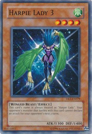 Harpie Lady 3 DR3-EN079 YuGiOh Dark Revelation Volume 3