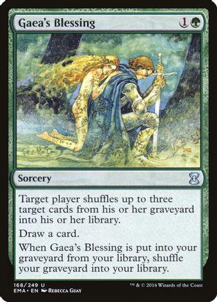 Gaea's Blessing Magic Eternal Masters