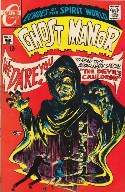 Ghost Manor #5 (1969) Comic Books Ghost Manor