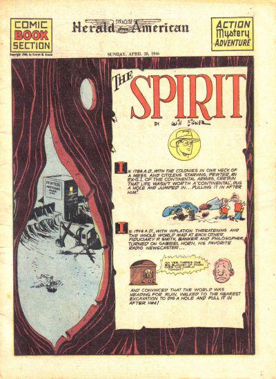 Spirit #4/28/1946 (1946) Comic Books Spirit