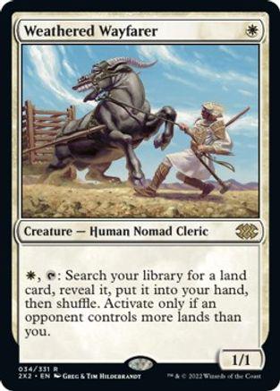 Weathered Wayfarer #34 Magic Double Masters 2022