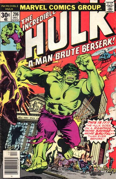 The Incredible Hulk #206 (1976) Comic Books Incredible Hulk