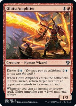 Ghitu Amplifier #127 Magic Dominaria United