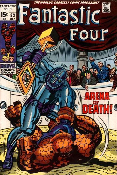 Fantastic Four #93 (1969) Comic Books Fantastic Four
