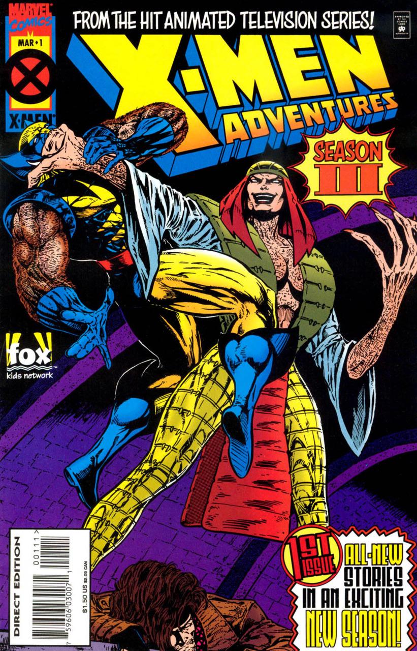 X-Men Adventures #1 (1995) Comic Books X-Men Adventures