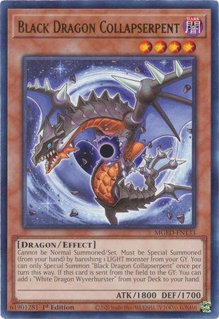 Black Dragon Collapserpent MGED-EN133 YuGiOh Maximum Gold: El Dorado