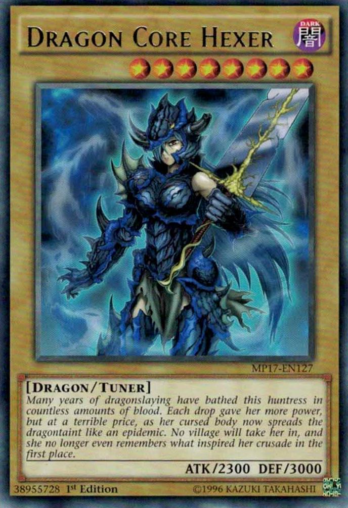 Dragon Core Hexer MP17-EN127 YuGiOh 2017 Mega-Tin Mega Pack