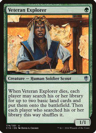 Veteran Explorer Magic Commander 2016