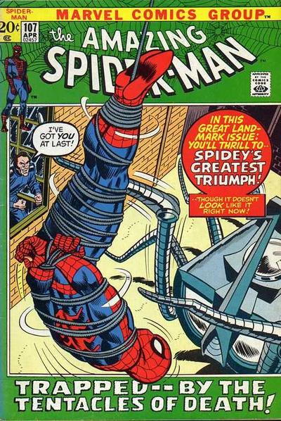 Amazing Spider-Man #107 (1972) Comic Books Amazing Spider-Man