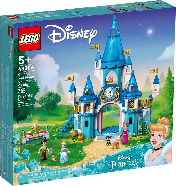 Cinderella and Prince Charming's Castle #43206 LEGO Disney Princess