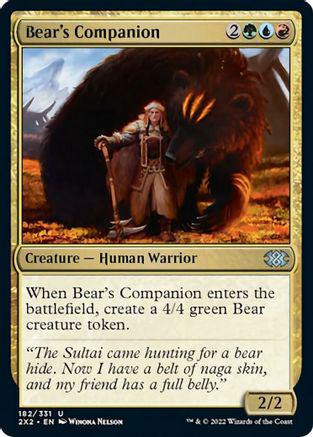 Bear's Companion #182 Magic Double Masters 2022