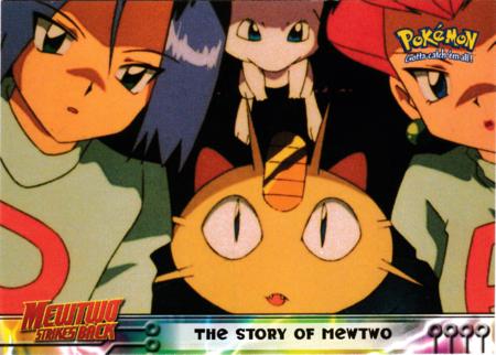 Story of Mewtwo #24 Pokemon 1999 Topps Movie