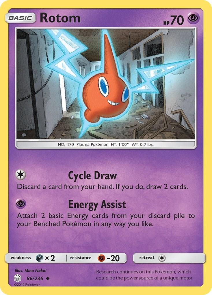 Rotom #86 Pokemon Cosmic Eclipse