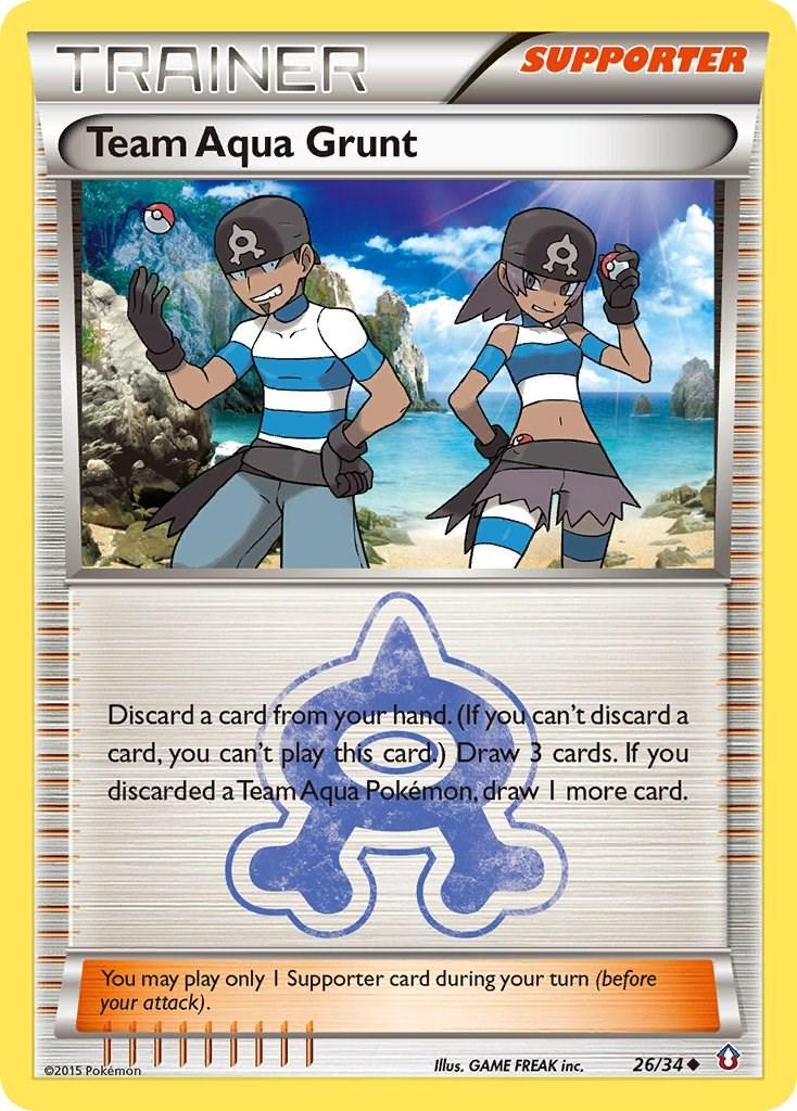 Team Aqua Grunt #26 Pokemon Double Crisis