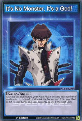 It's No Monster, It's a God! SBCB-ENS02 YuGiOh Speed Duel: Battle City Box