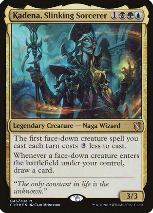 Kadena, Slinking Sorcerer #45 Magic Commander 2019
