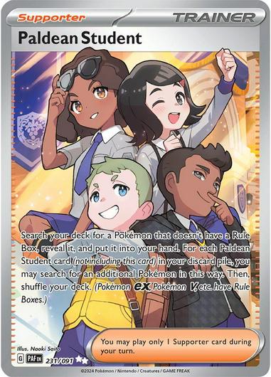 Paldean Student #231 Cover Art