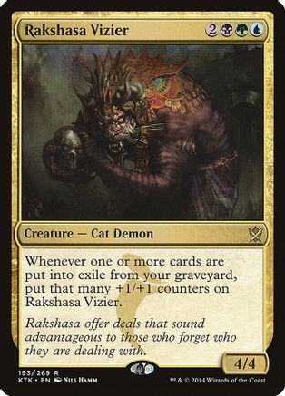 Rakshasa Vizier Magic Khans of Tarkir
