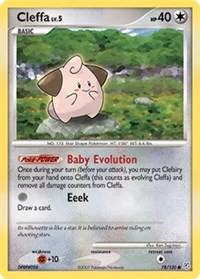 Cleffa #78 Pokemon Diamond & Pearl