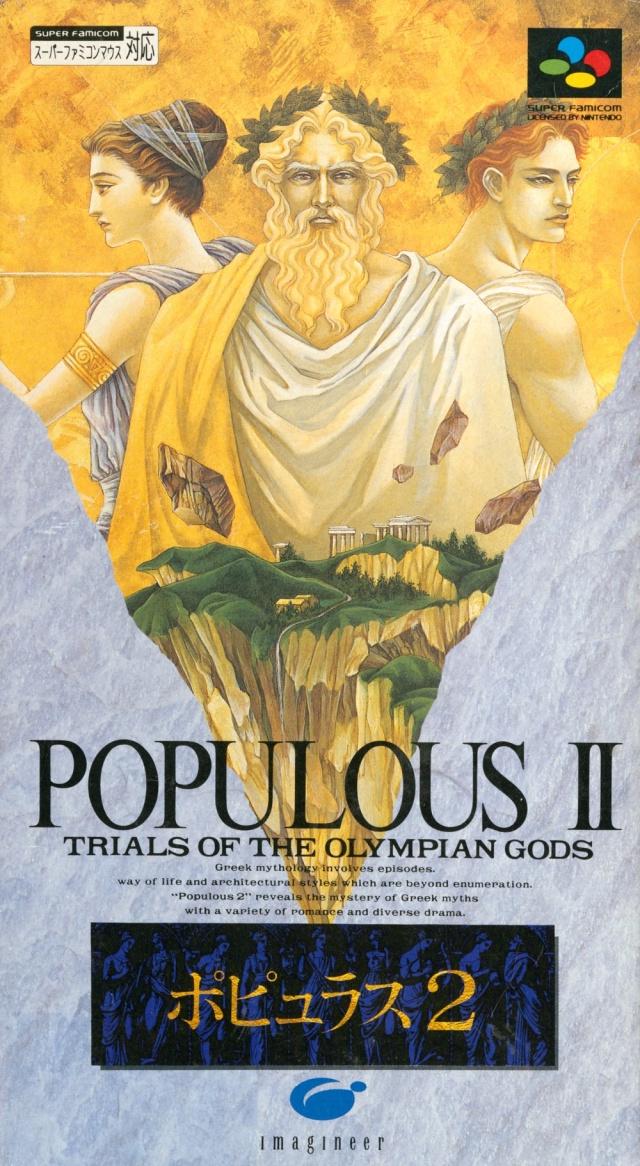 Populous II Super Famicom