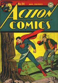 Action Comics #94 (1946) Comic Books Action Comics