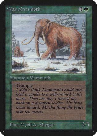 War Mammoth Magic Alpha