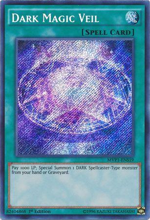 Dark Magic Veil MVP1-ENS19 YuGiOh The Dark Side of Dimensions Movie Pack