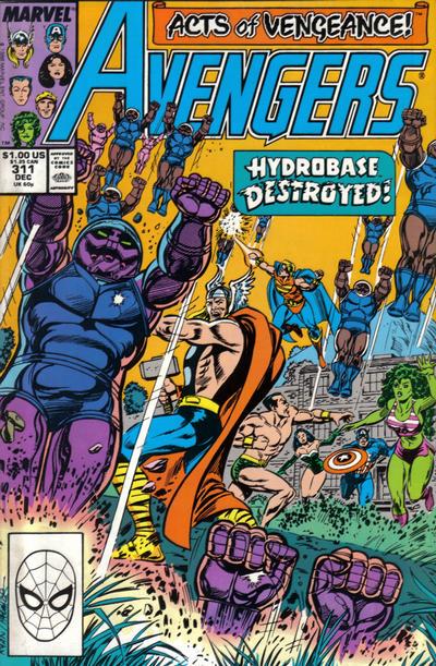 Avengers #311 (1989) Comic Books Avengers