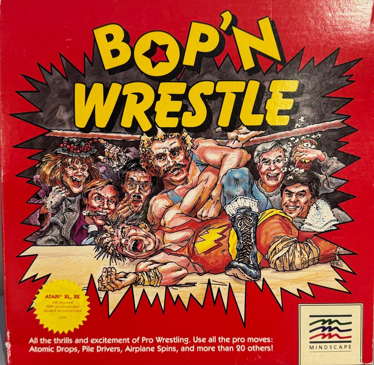 Bop'N Wrestle Atari 400