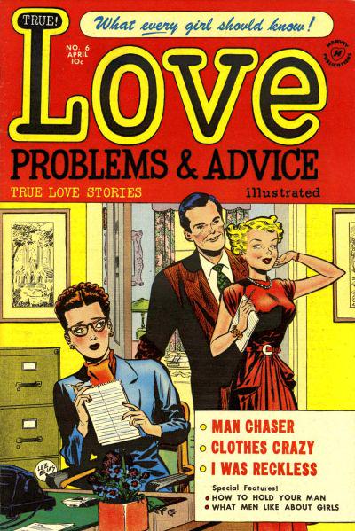 True Love Problems and Advice Illustrated #6 (1950) Comic Books True Love Problems and Advice Illustrated