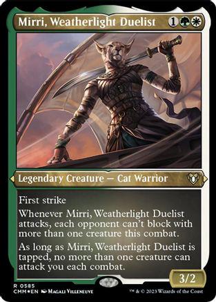 Mirri, Weatherlight Duelist #585 Magic Commander Masters