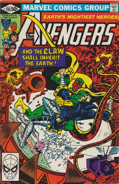 Avengers #205 (1981) Comic Books Avengers