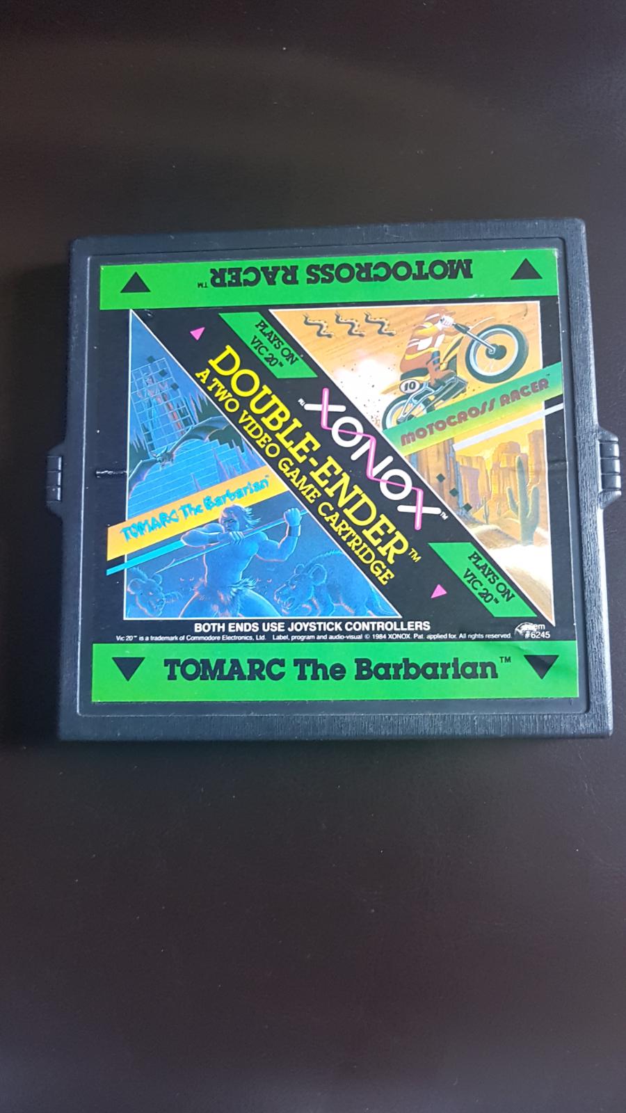 Tomarc the Barbarian & Motocross Racer Vic-20
