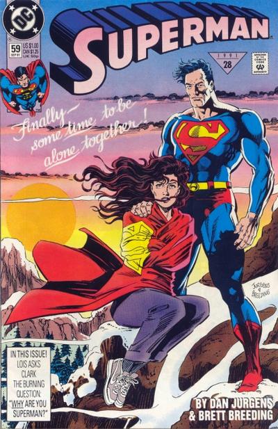 Superman #59 (1991) Comic Books Superman