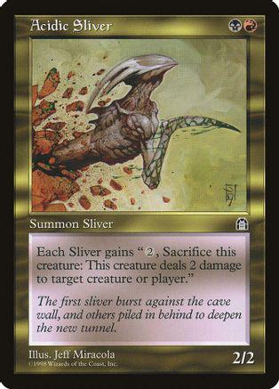 Acidic Sliver Magic Stronghold