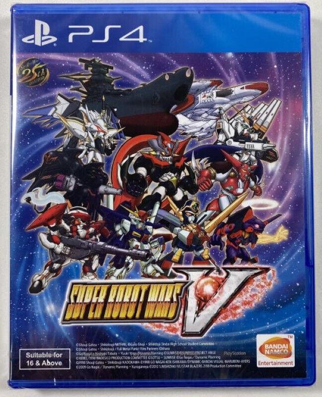 Super Robot Wars V Asian English Playstation 4