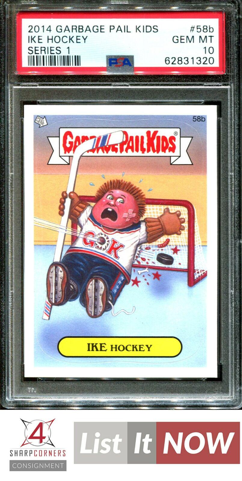 IKE Hockey #58b 2014 Garbage Pail Kids