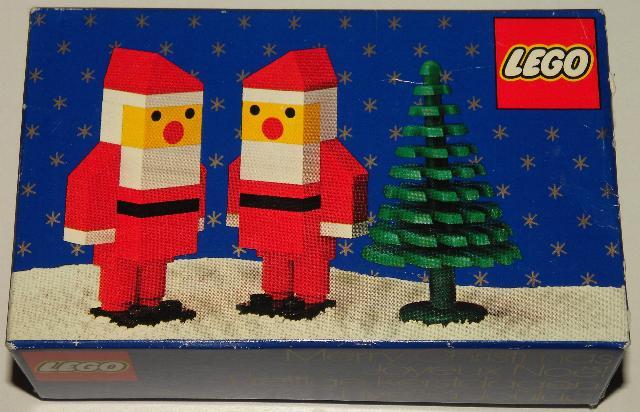 Two Santas and Tree #245 LEGO Holiday