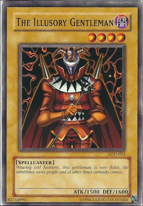 The Illusory Gentleman LOD-053 YuGiOh Legacy of Darkness