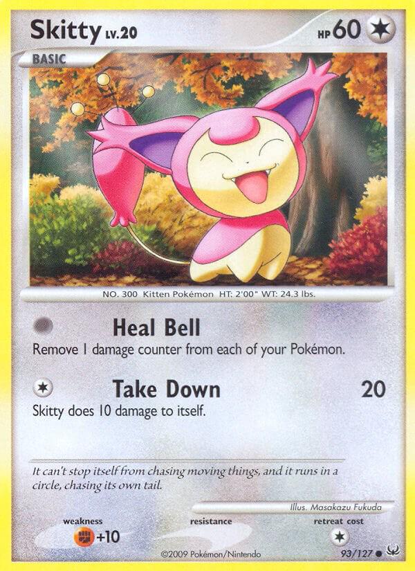 Skitty #93 Pokemon Platinum