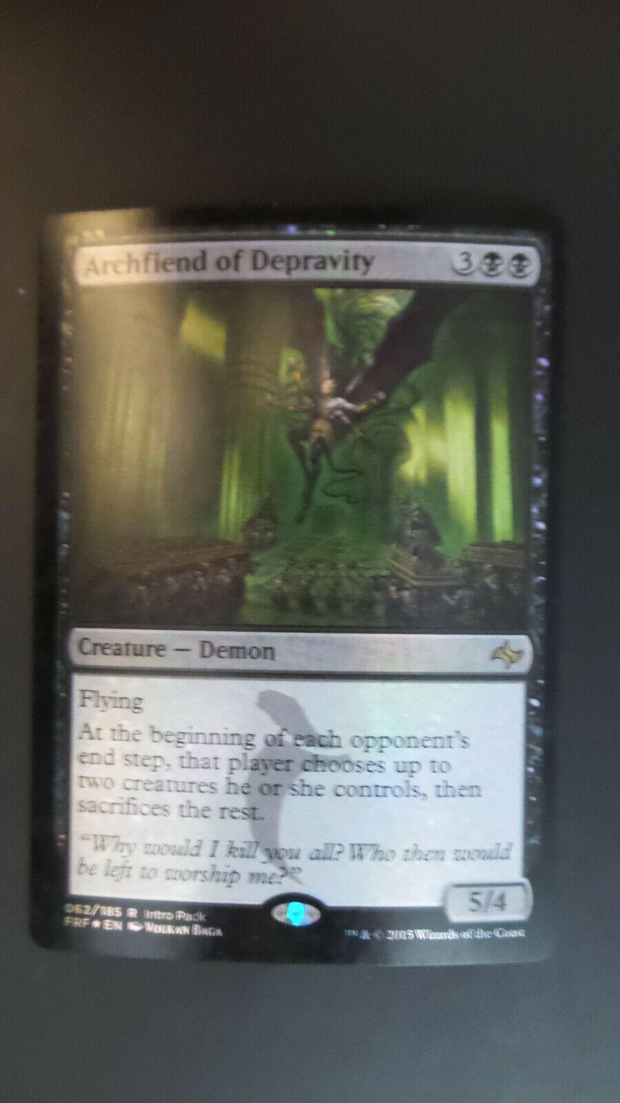 Archfiend of Depravity Magic Promo