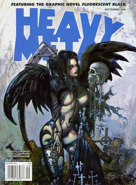 Heavy Metal #236 (2008) Comic Books Heavy Metal