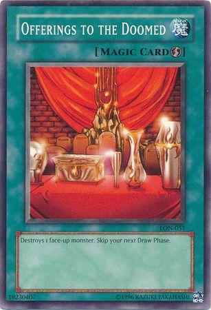 Offerings to the Doomed LON-051 YuGiOh Labyrinth of Nightmare