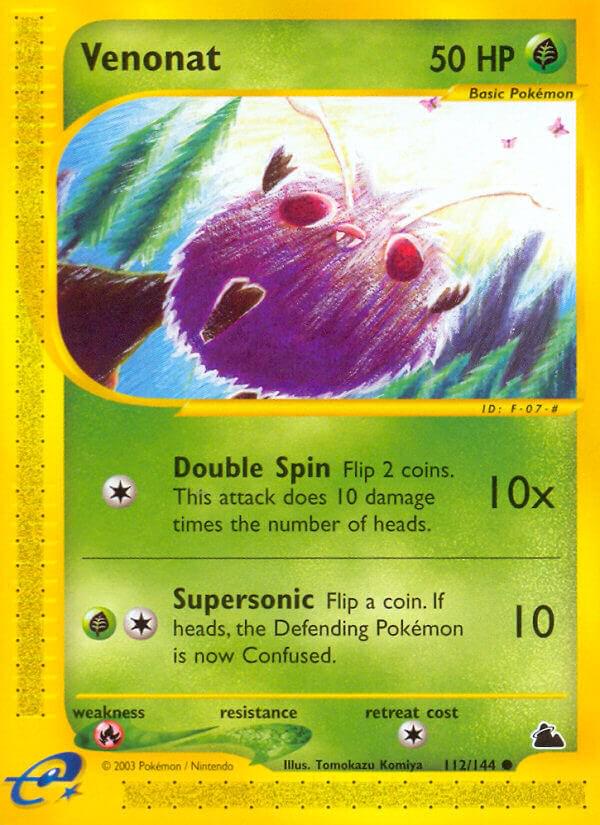 Venonat #112 Pokemon Skyridge