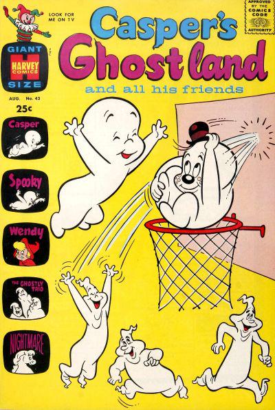 Casper's Ghostland #43 (1968) Comic Books Casper's Ghostland