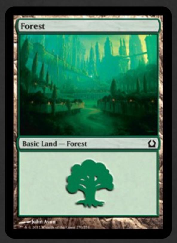 Forest #270 Magic Return to Ravnica