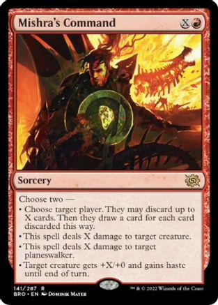 Mishra's Command #141 Magic Brother's War