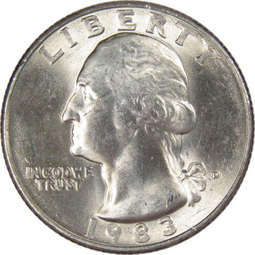 1983 D Coins Washington Quarter