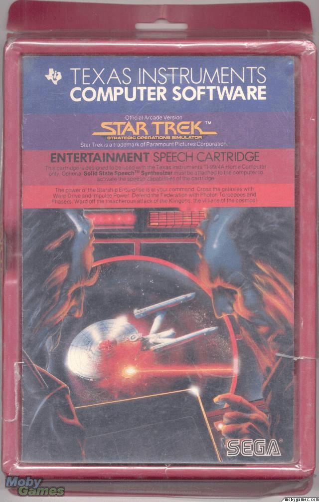 Star Trek: Strategic Operations Simulator TI-99